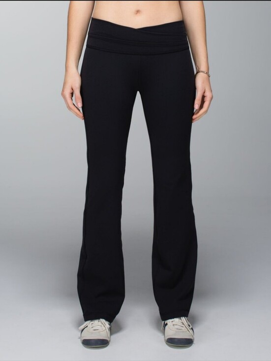 lululemon athletica Pants - Lululemon Astro Pant Full-On Luon Size 4 Tall Black